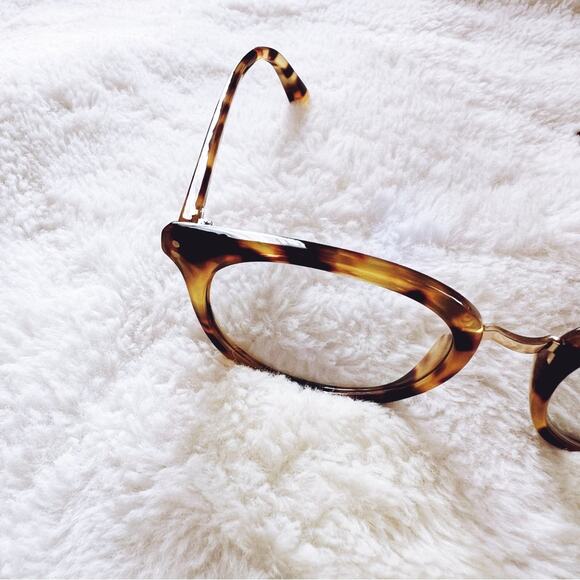 Cole Tortoise Brown Round Blue Light Glasses - Picture 8 of 10